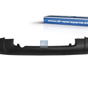 DT Spare Parts 12.82225 Bumper, rear, black