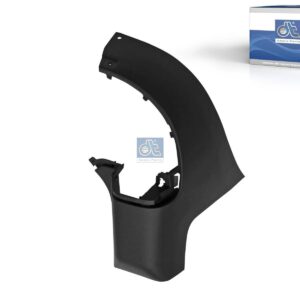 DT Spare Parts 12.82232 Bumper corner, rear, left, black
