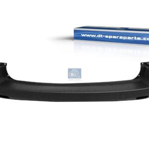 DT Spare Parts 12.82240 Bumper, rear, black