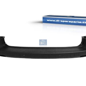 DT Spare Parts 12.82242 Bumper, rear, black