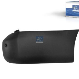 DT Spare Parts 12.82253 Bumper corner, rear, right, black