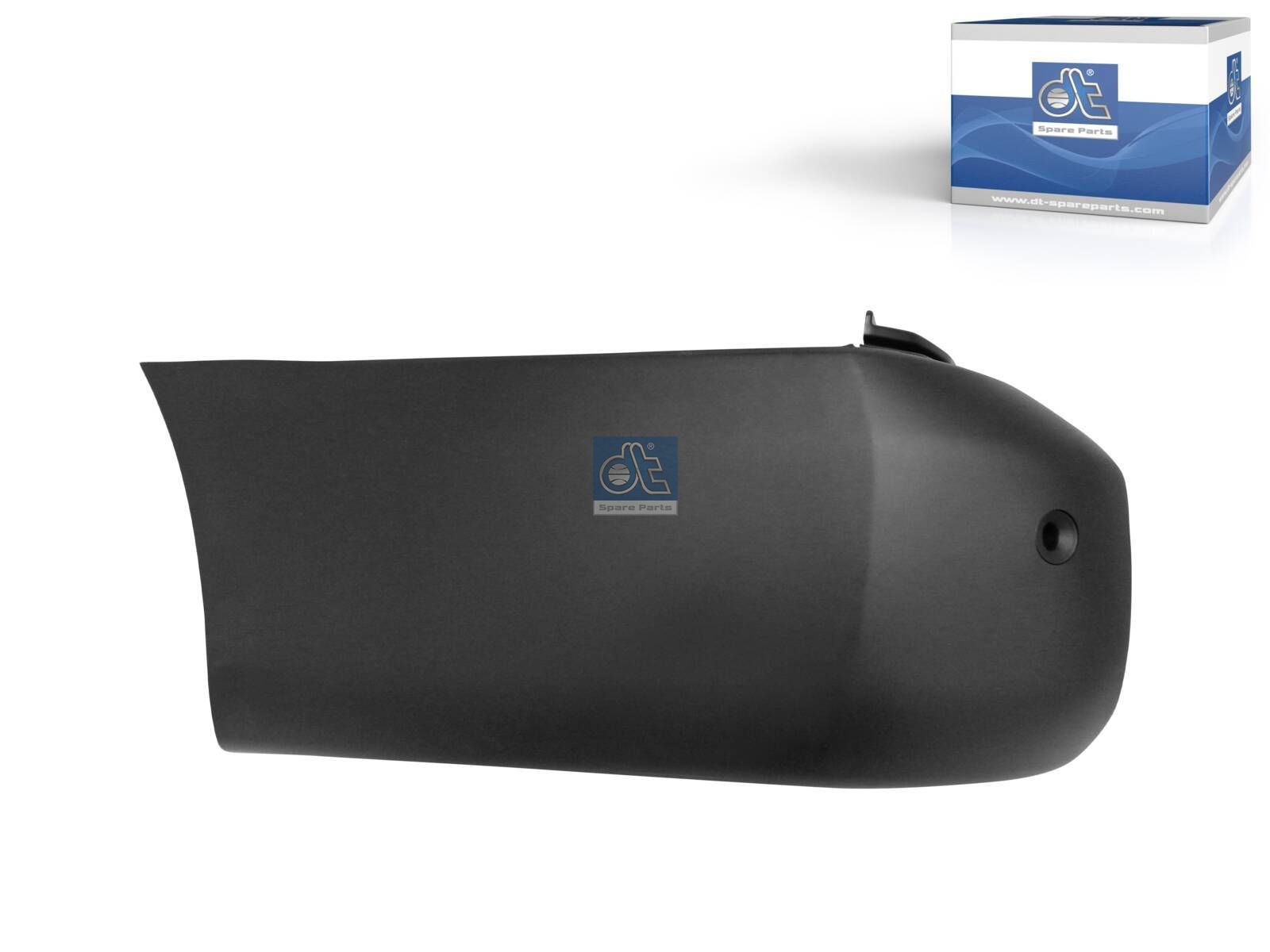 DT Spare Parts 12.82254 Bumper corner, rear, left, primed