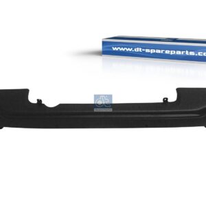 DT Spare Parts 12.82257 Bumper, rear, black