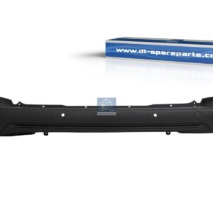 DT Spare Parts 12.82258 Bumper, rear, black