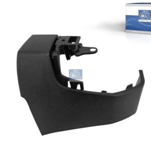 DT Spare Parts 12.82262 Bumper corner, rear, left, black