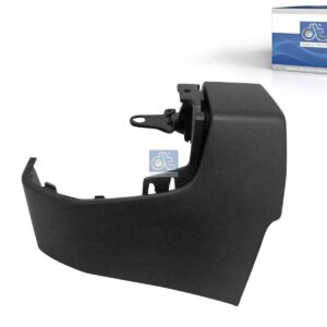 DT Spare Parts 12.82263 Bumper corner, rear, right, black