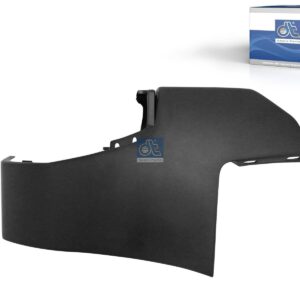 DT Spare Parts 12.82267 Bumper corner, rear, right, black