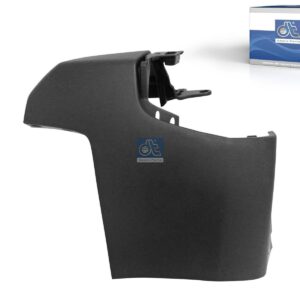DT Spare Parts 12.82275 Bumper corner, rear, left, black