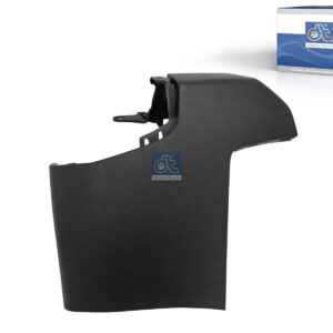 DT Spare Parts 12.82276 Bumper corner, rear, right, black