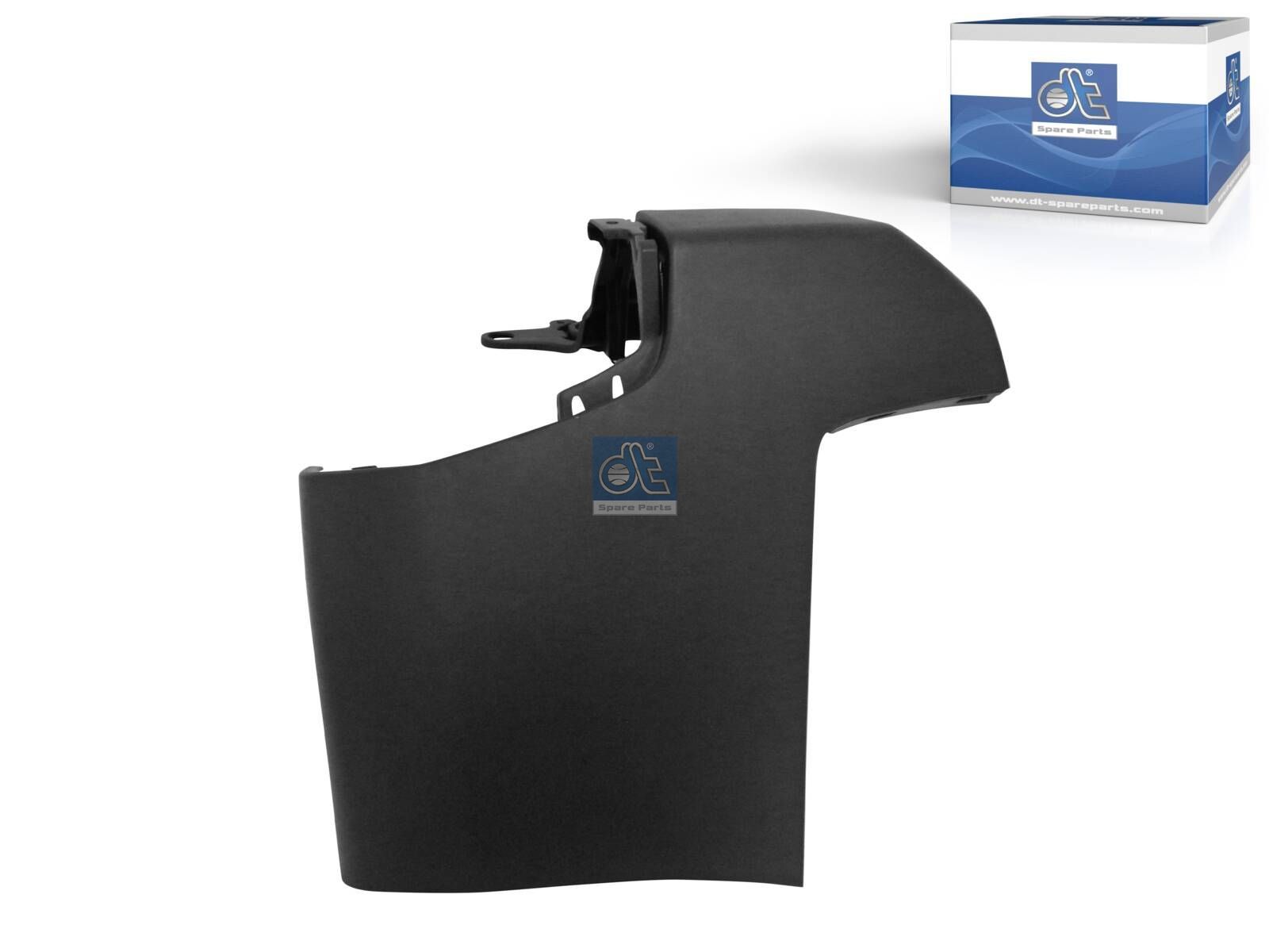 DT Spare Parts 12.82276 Bumper corner, rear, right, black
