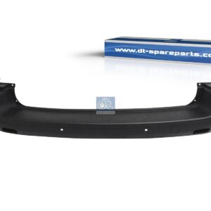 DT Spare Parts 12.82279 Bumper, rear, black