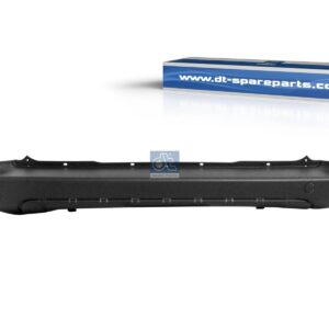 DT Spare Parts 12.82281 Bumper, rear, black