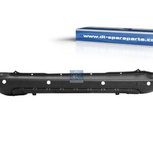 DT Spare Parts 12.82282 Bumper, rear, black