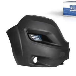 DT Spare Parts 12.82283 Bumper corner, right, black