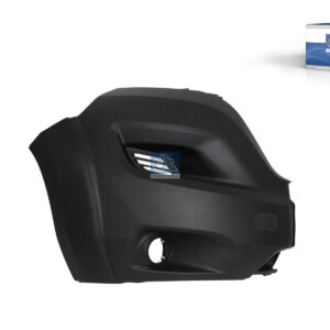 DT Spare Parts 12.82284 Bumper corner, right, black