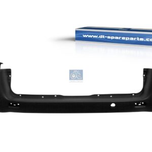 DT Spare Parts 12.82287 Bumper, rear, black