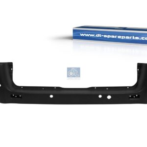 DT Spare Parts 12.82303 Bumper, rear, black