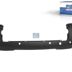 DT Spare Parts 12.82311 Bumper, rear, black