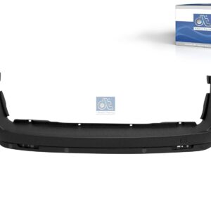 DT Spare Parts 12.82315 Bumper, rear, black