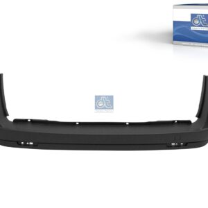 DT Spare Parts 12.82318 Bumper, rear, black