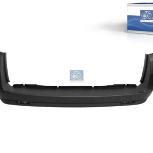 DT Spare Parts 12.82326 Bumper, rear, black