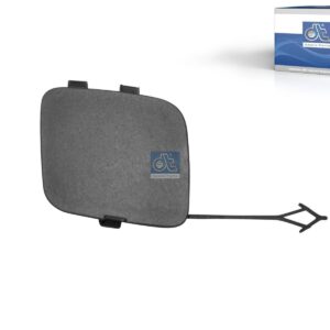 DT Spare Parts 12.82340 Cover, towing eye, front, black