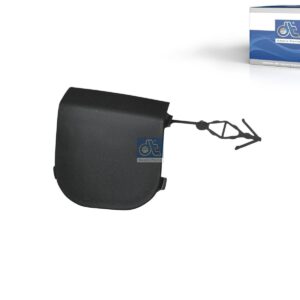 DT Spare Parts 12.82341 Cover, towing eye, front, black