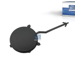 DT Spare Parts 12.82343 Cover, towing eye, rear, primed