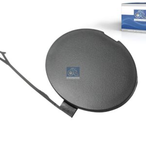 DT Spare Parts 12.82344 Cover, towing eye, front, primed