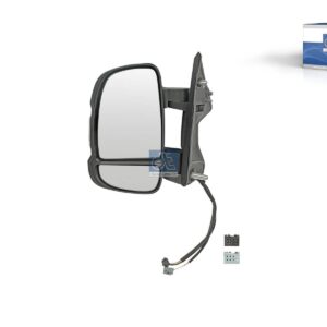 DT Spare Parts 12.83005 Main mirror, left, heated, electrical, with temperature sensor