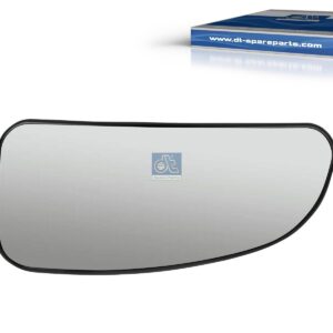 DT Spare Parts 12.83410 Mirror glass, wide view mirror, right, heated, W: 118 mm, H: 188 mm