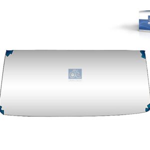 DT Spare Parts 12.84006 Windshield, clear, single package, L: 1655 mm, W: 700 mm