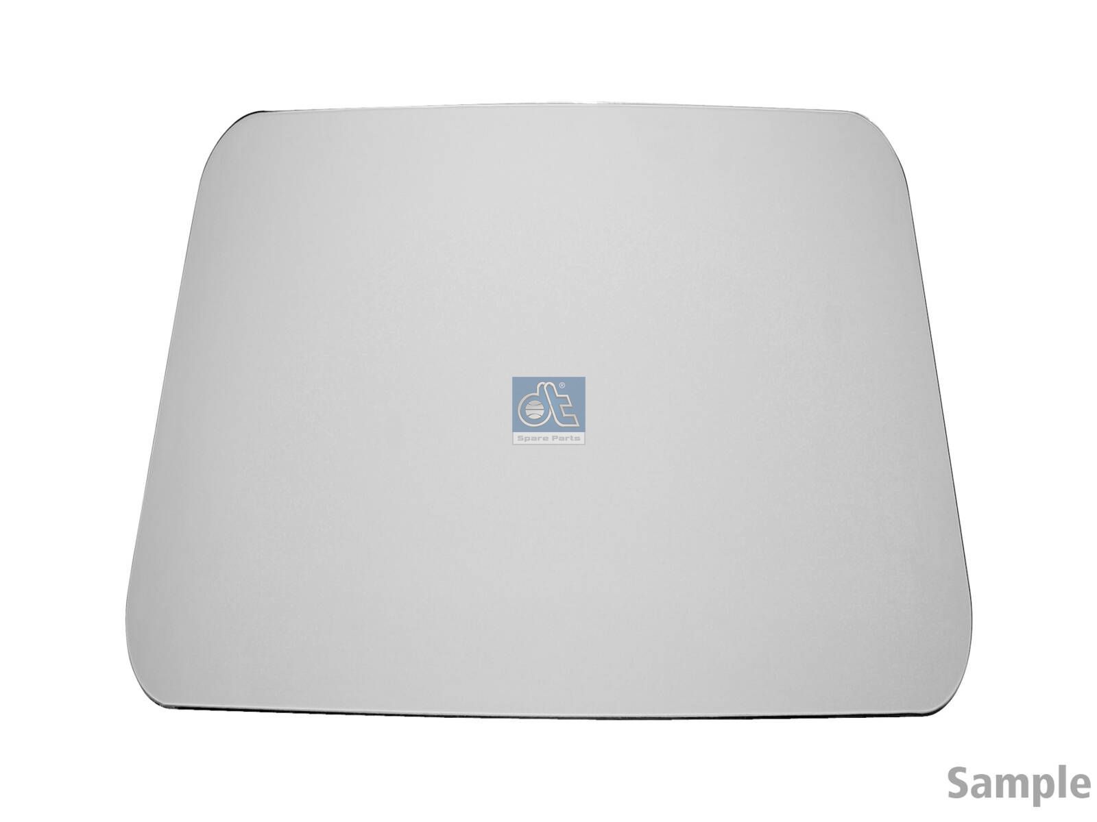 DT Spare Parts 12.84028SP Rear window, left, tinted green, wooden box