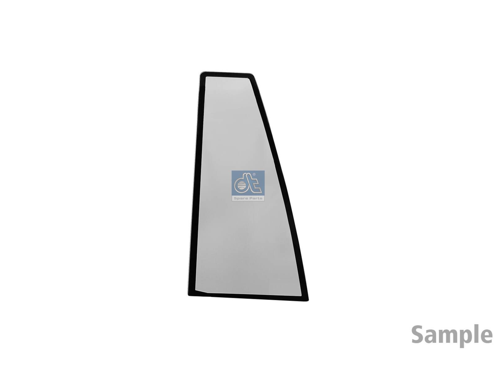 DT Spare Parts 12.84043SP Door glass, right, clear, wooden box