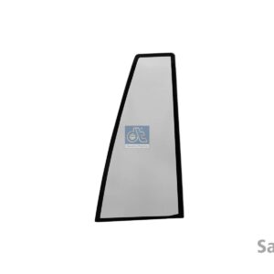 DT Spare Parts 12.84046SP Door glass, left, tinted green, wooden box