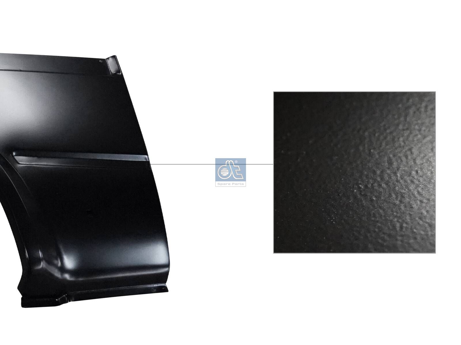 DT Spare Parts 13.00302 Fender, rear, left