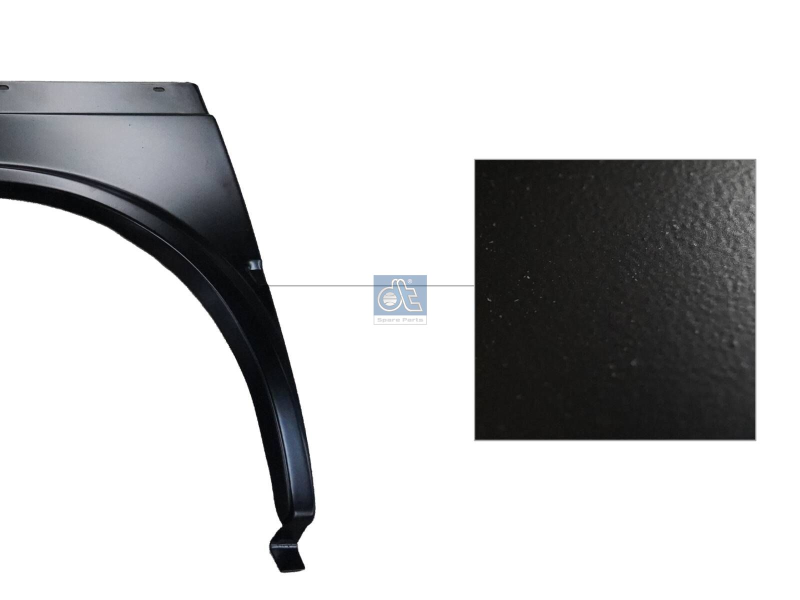 DT Spare Parts 13.00303 Fender, rear, right