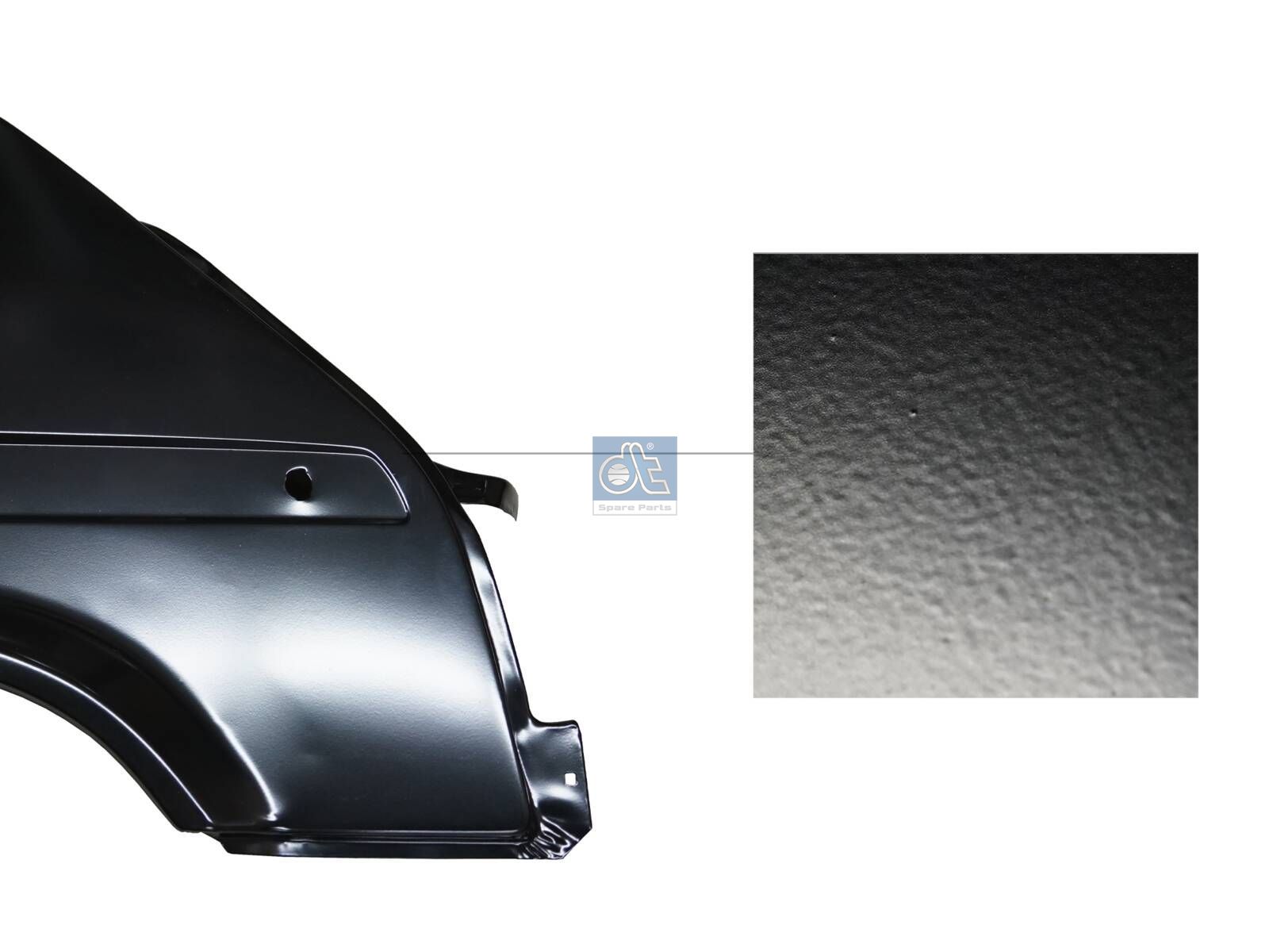 DT Spare Parts 13.00321 Fender, front, right