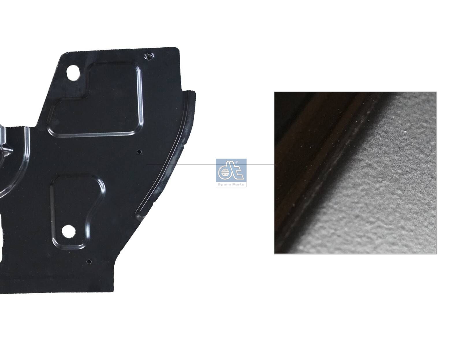 DT Spare Parts 13.00356 Fender bracket, front, left