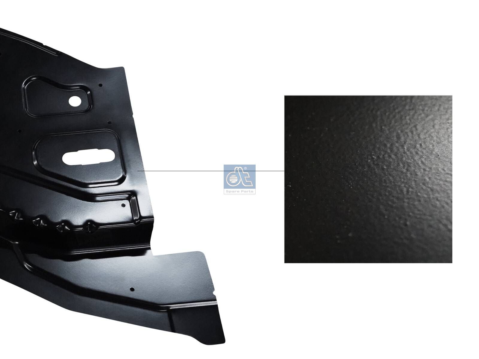 DT Spare Parts 13.00357 Fender bracket, front, right