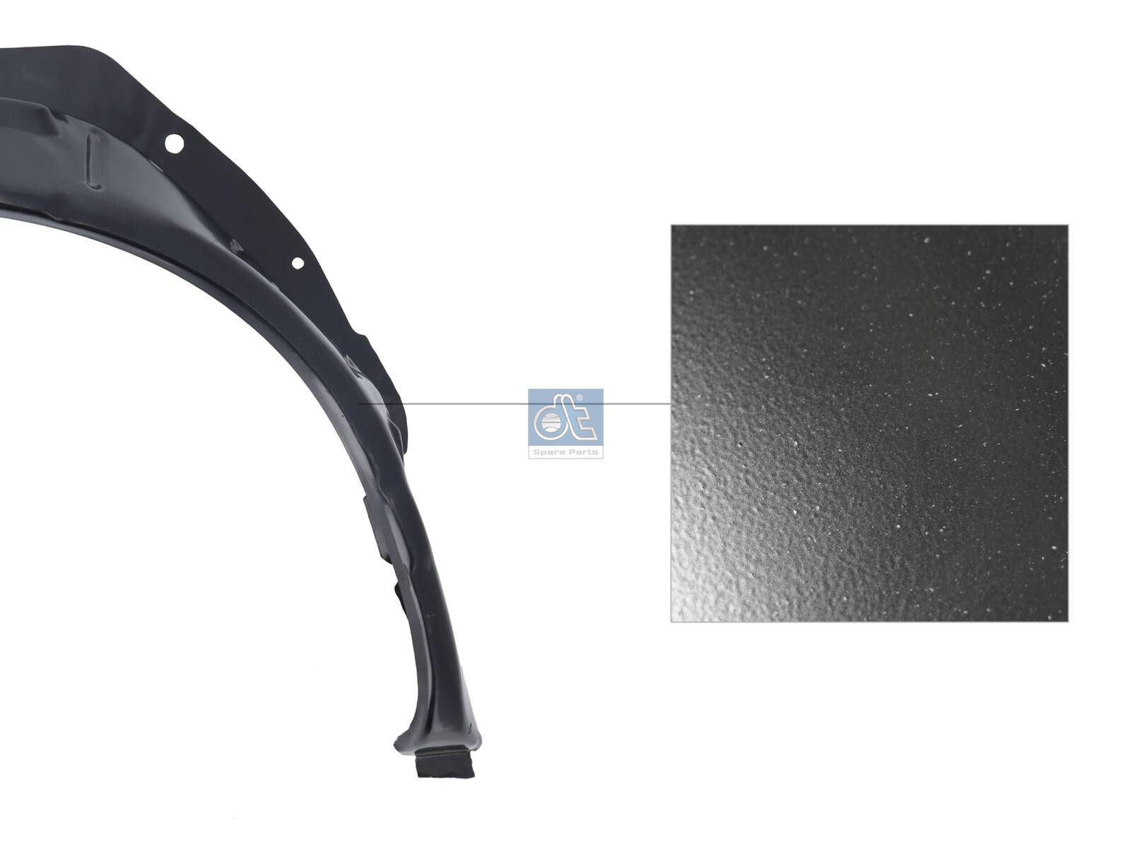 DT Spare Parts 13.00388 Wheel house panel, rear, left