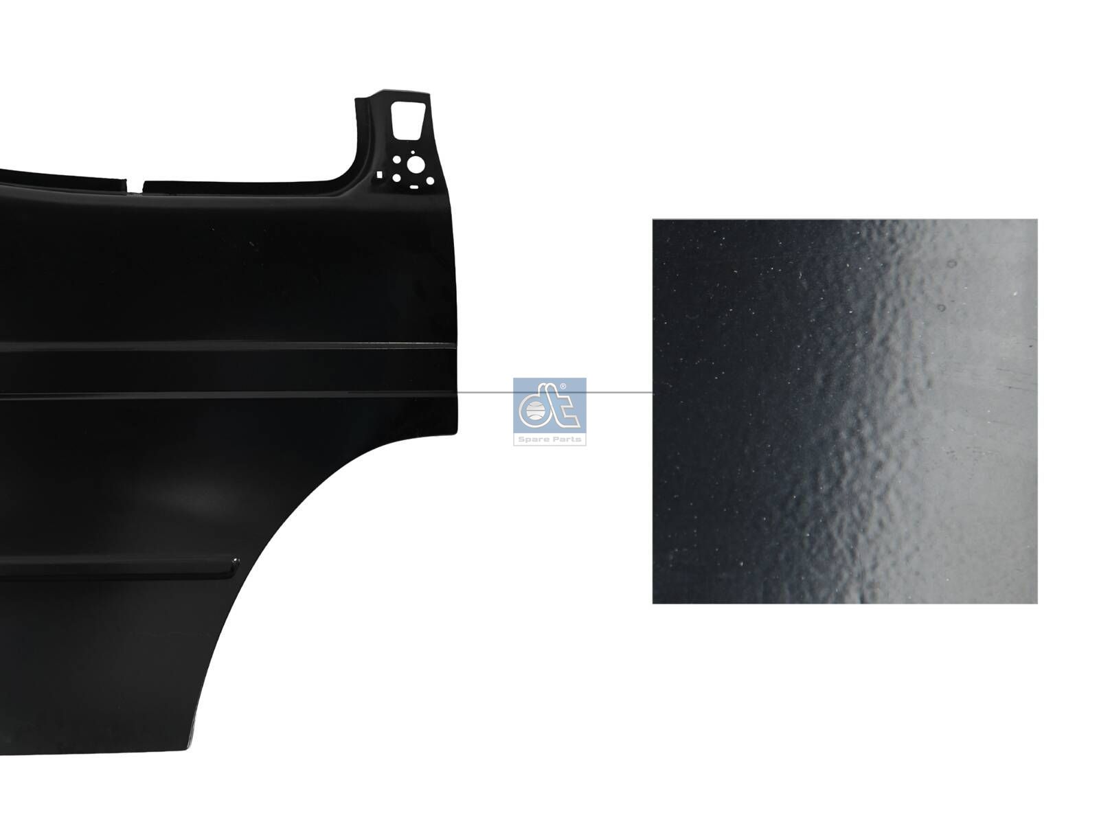 DT Spare Parts 13.00391 Door trim, right