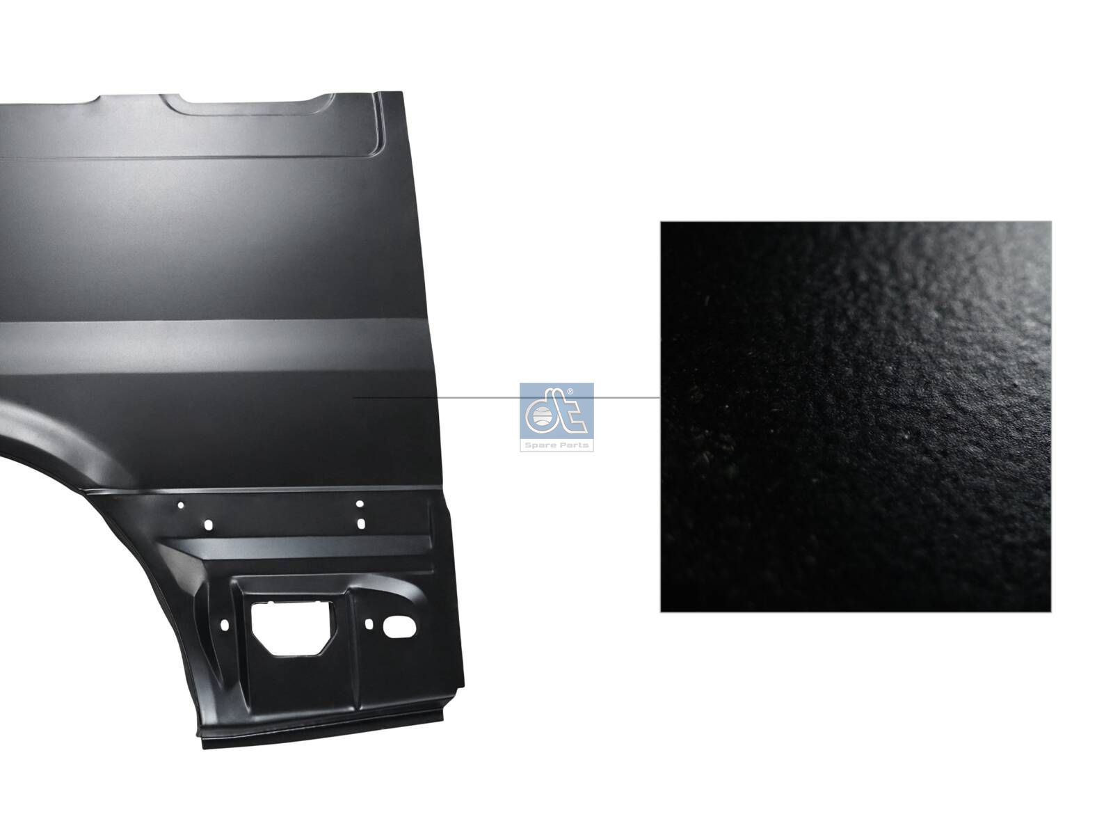 DT Spare Parts 13.00434 Wheel house panel, rear, left