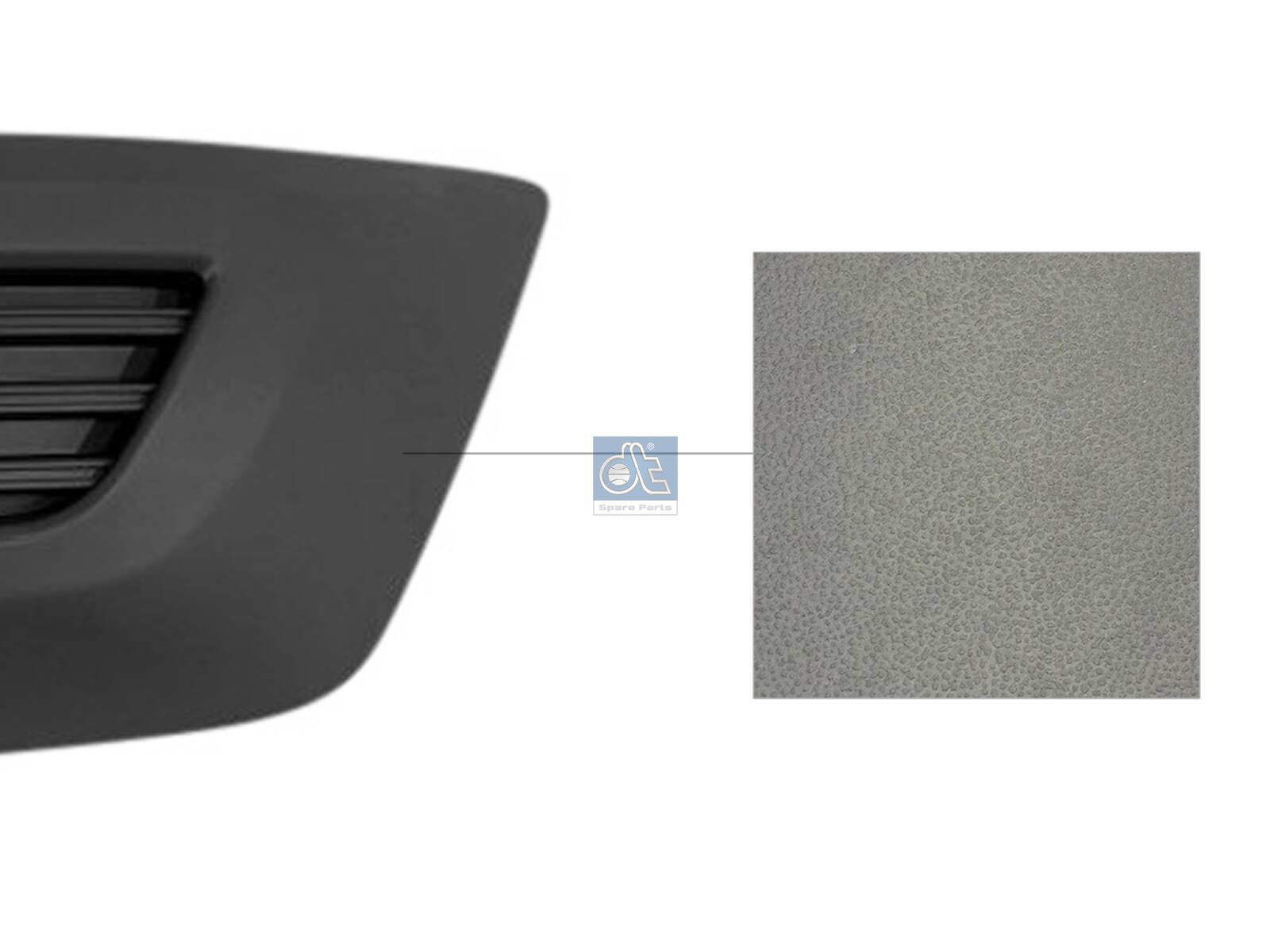 DT Spare Parts 13.00481 Cover, Headlamp, front, left