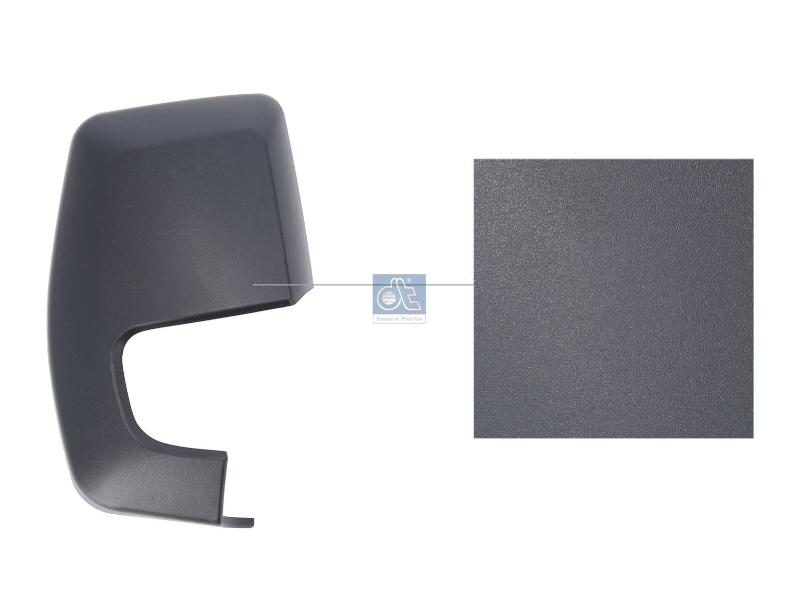 DT Spare Parts 13.00503 Cover, right, main mirror