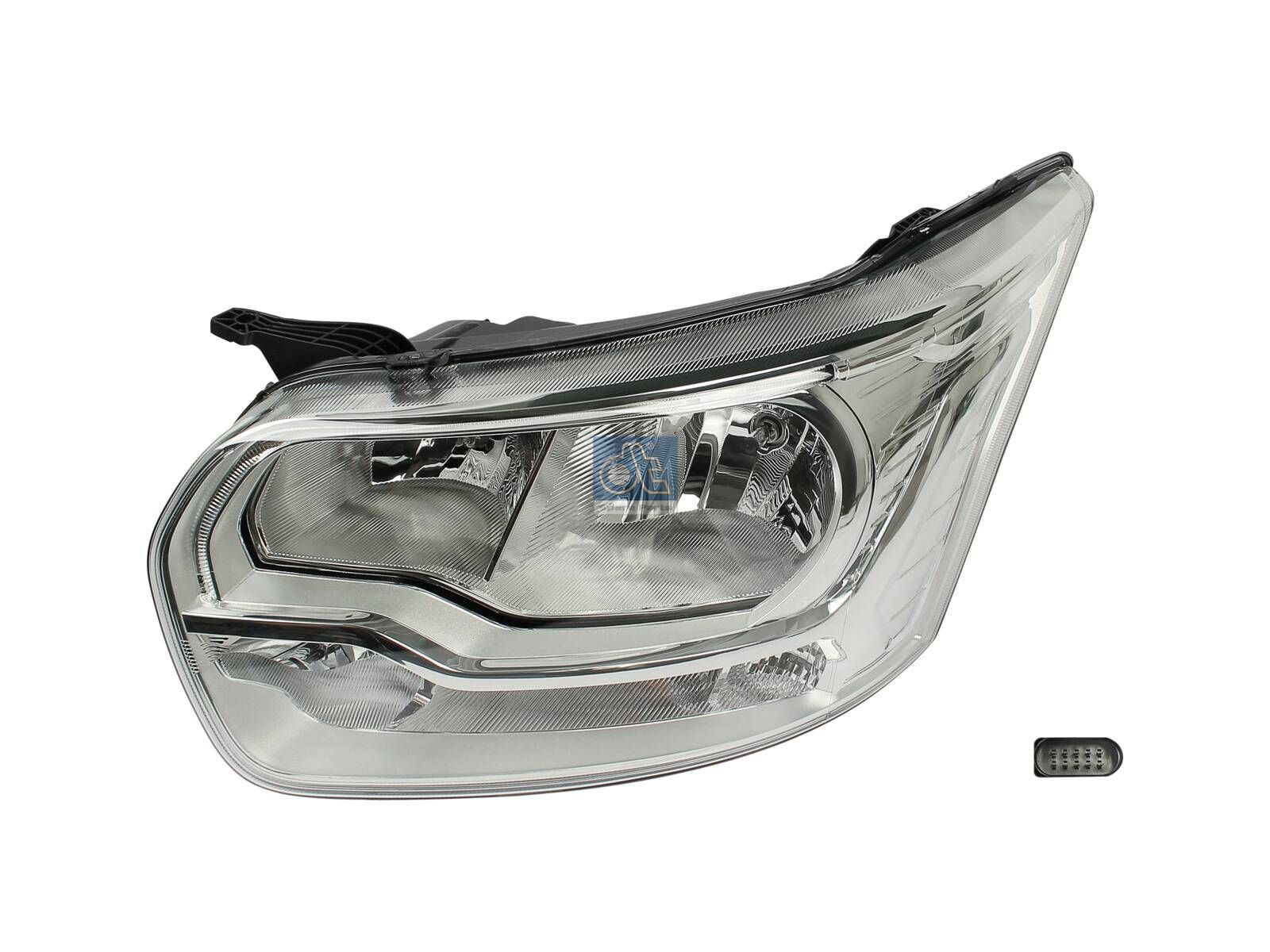 DT Spare Parts 13.77014 Headlamp, left, 12 V, H7/H1