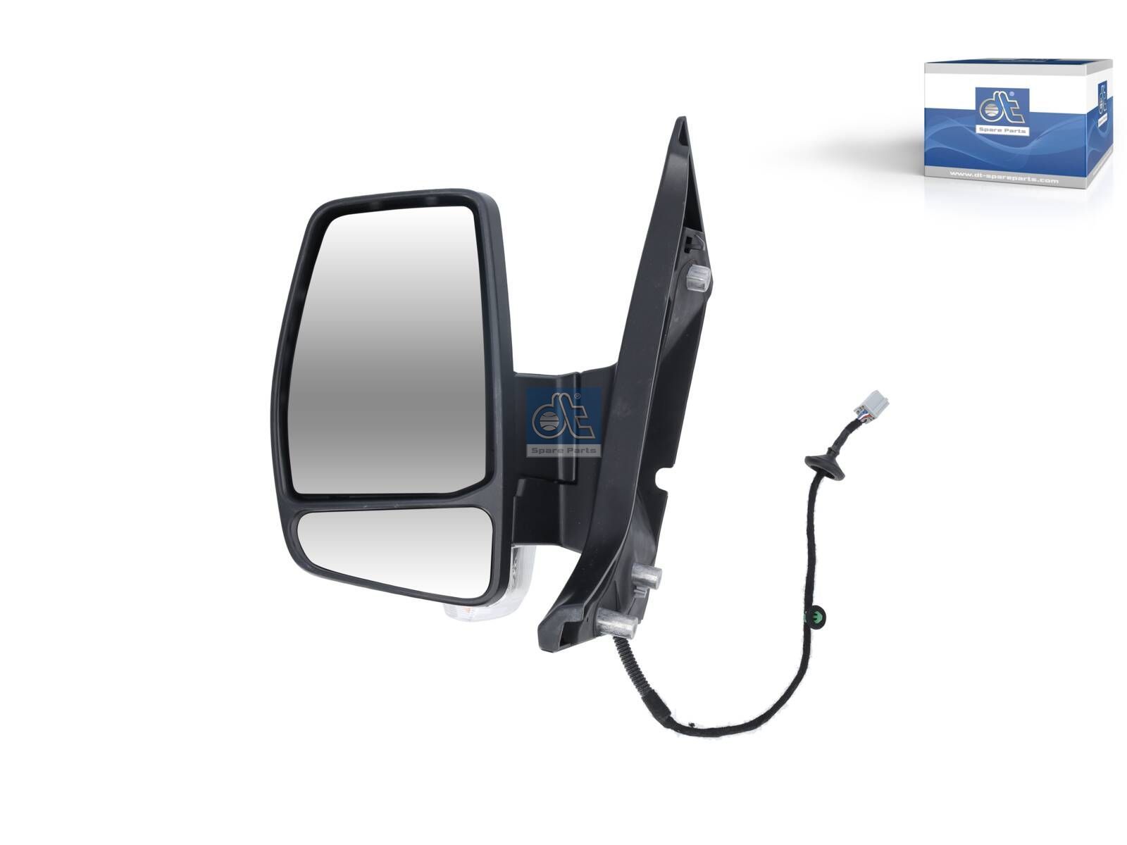 DT Spare Parts 13.83045 Main mirror, left, heatable, electrical mirror