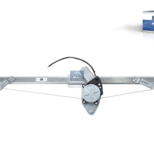 DT Spare Parts 13.84104 Window regulator, left, with motor