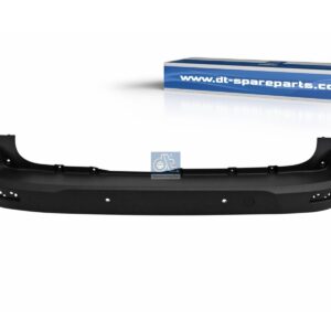 DT Spare Parts 13.87034 Bumper, rear, black
