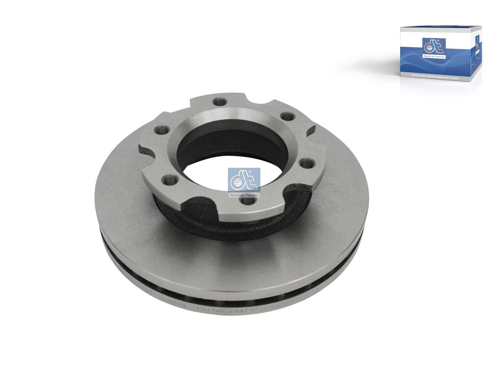 DT Spare Parts 15.00008 Brake disc, D: 265 mm, S: 80 mm